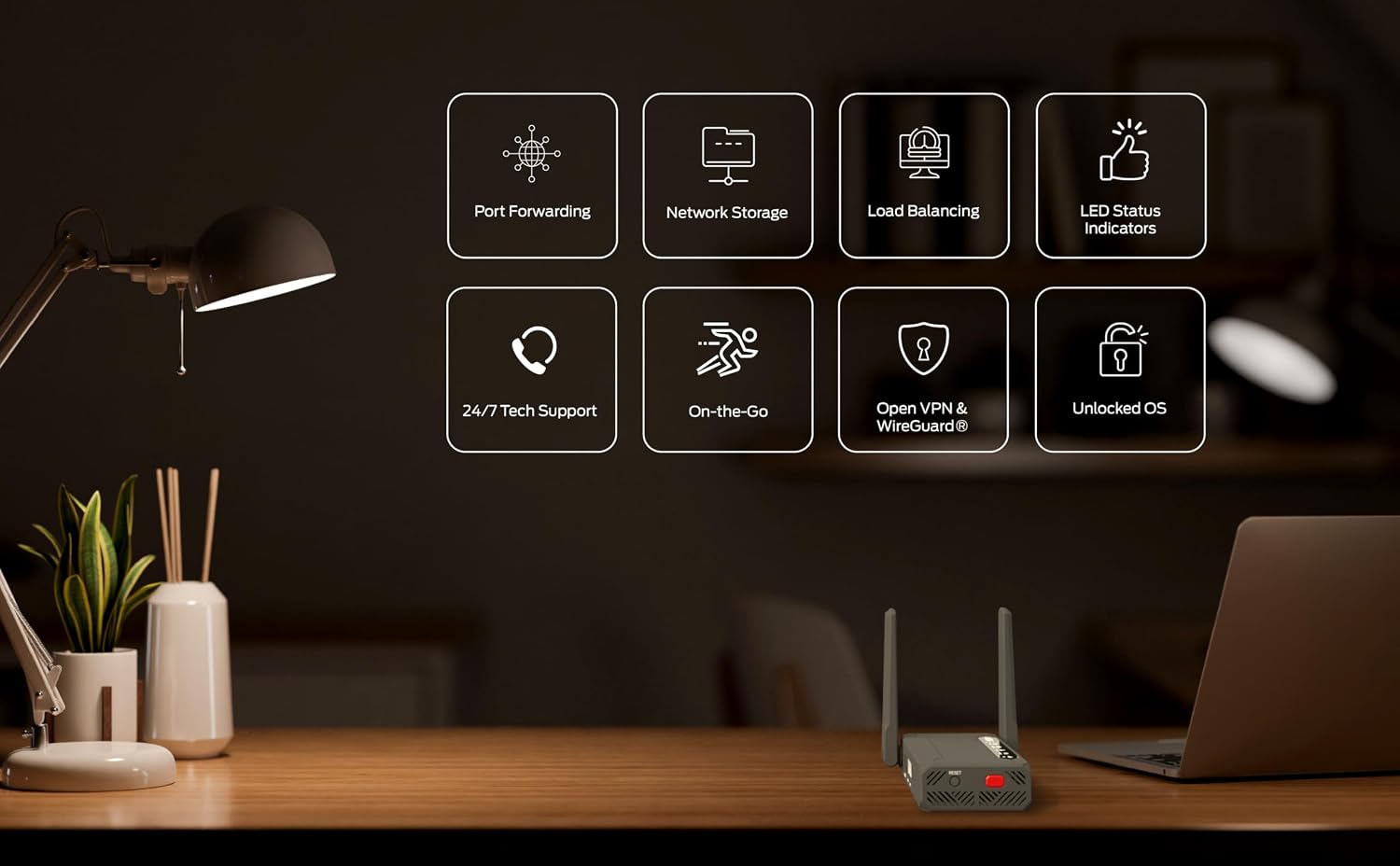 CSG m106 Pro 4G LTE Dual SIM Router thumbnail