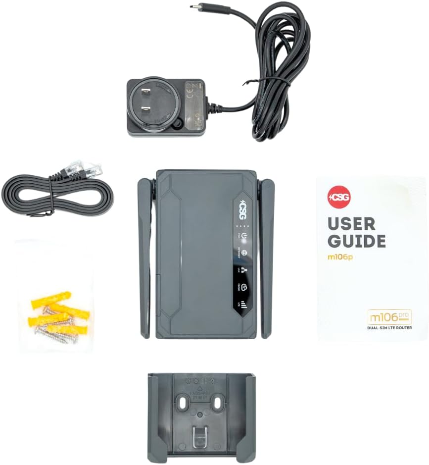 CSG m106 Pro 4G LTE Dual SIM Router thumbnail