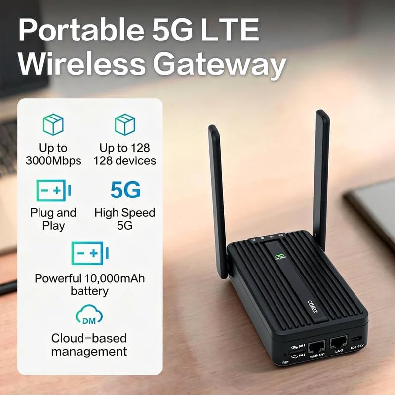 InHand CR602 5G Router with Wi-Fi 7 thumbnail